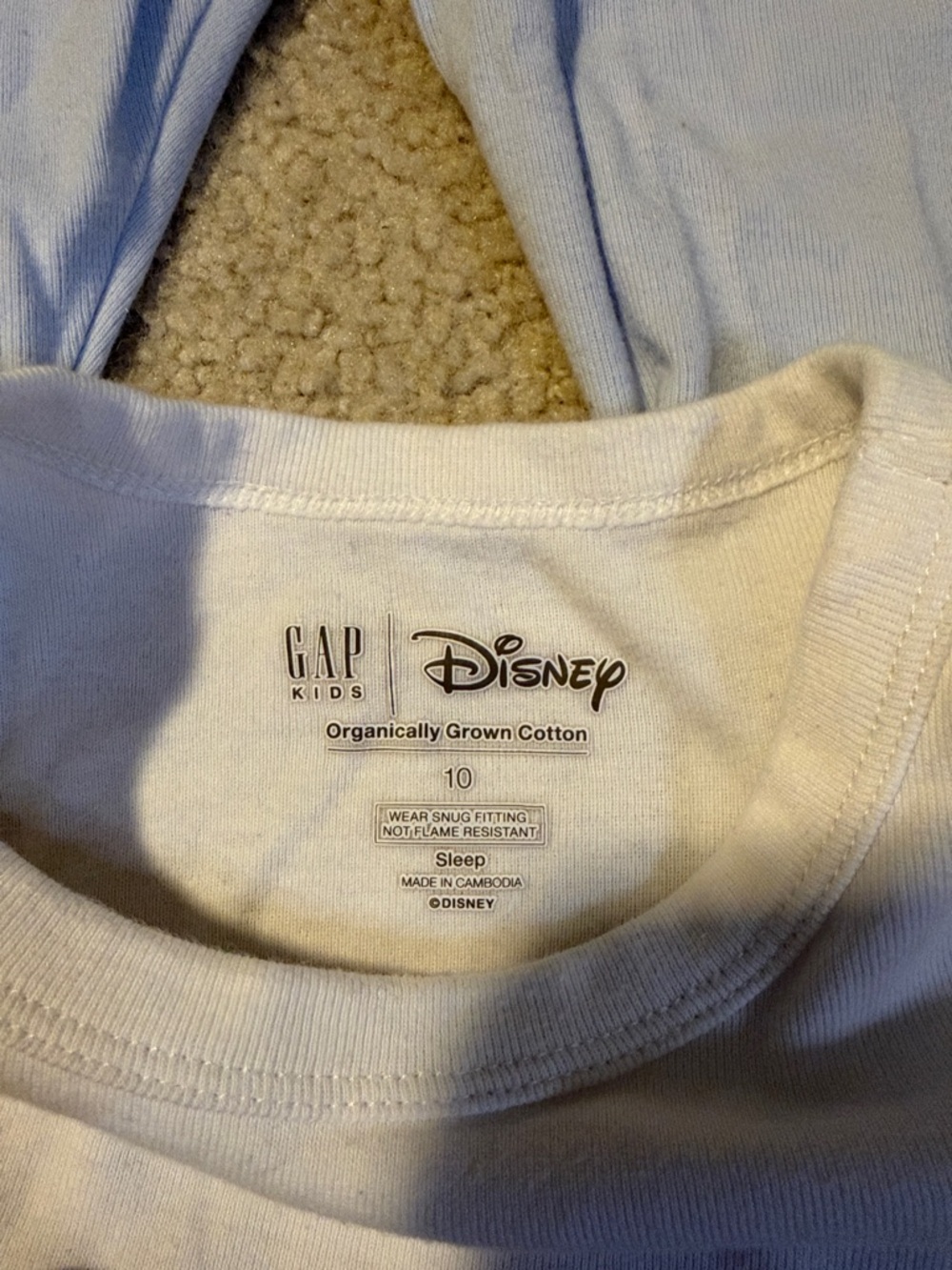 Gap kids STITCH pajama set size 10 girls - Picture 4 of 5